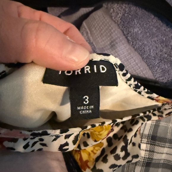 Torrid Multicolor Patterned Dress - Picture 2 of 2